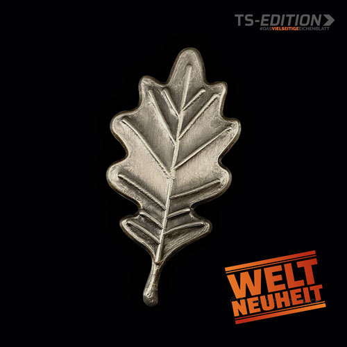 Eichenblatt TS-EDITION in altsilber