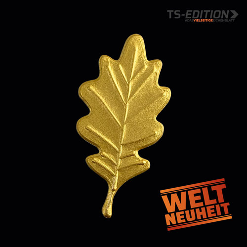 vergoldetes Eichenblatt TS-EDITION