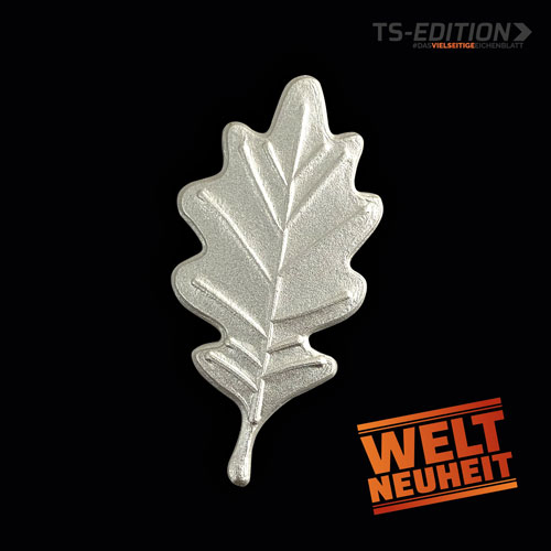 versilbertes Eichenblatt TS-EDITION