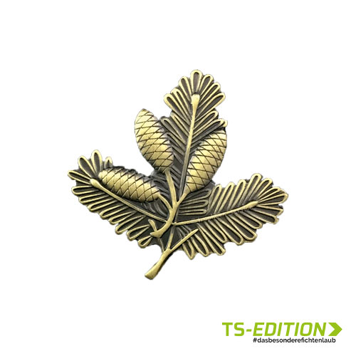Grandelabdeckung TS-EDITION #dasbesonderefichtenlaub bronziert