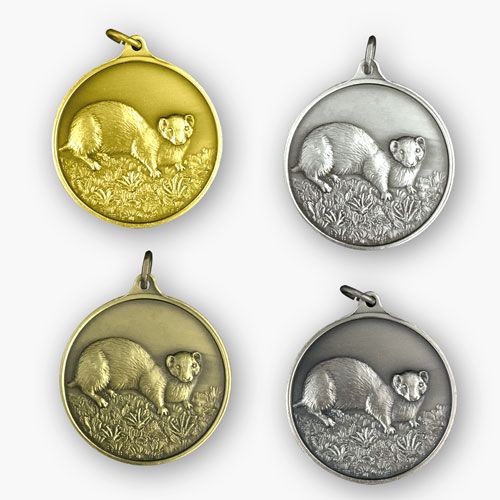 Jagdmedaille – Motiv ILTIS in 4 Farbvarianten