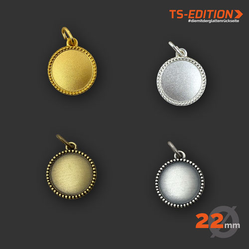 Jagdmedaille „TS-EDITION“ – Motiv OHNE MOTIV in 4 Farbvarianten