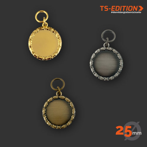 Jagdmedaille „TS-EDITION“ – Motiv OHNE MOTIV in 3 Farbvarianten