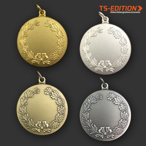 Jagdmedaille „TS-EDITION“ – Motiv OHNE MOTIV in 4 Farbvarianten