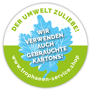 Logo - Wir verwenden auch gebrauchte Kartons