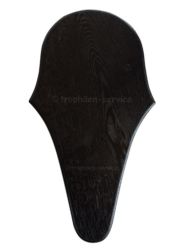 Trophäenschild A-1 schwarz