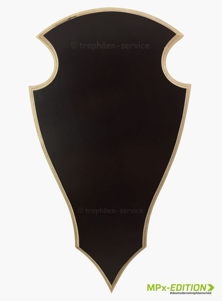 Geweihschild aus MPx in der Form H-2