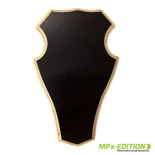 Trophäenschild MPx Form 1b