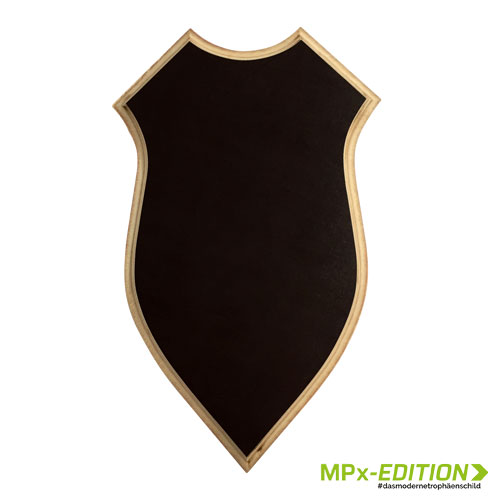 Trophäenschild MPx Wappenform
