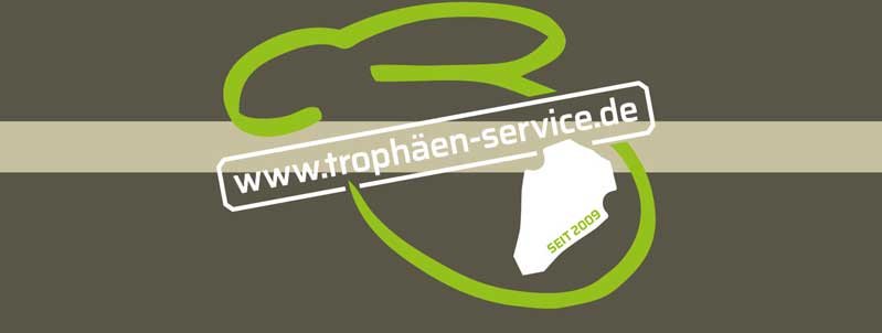 Banner vom Trophäen-Service