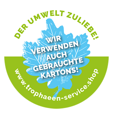 Logo Trophäen-Service – Wir verwenden auch gebrauchte Kartons