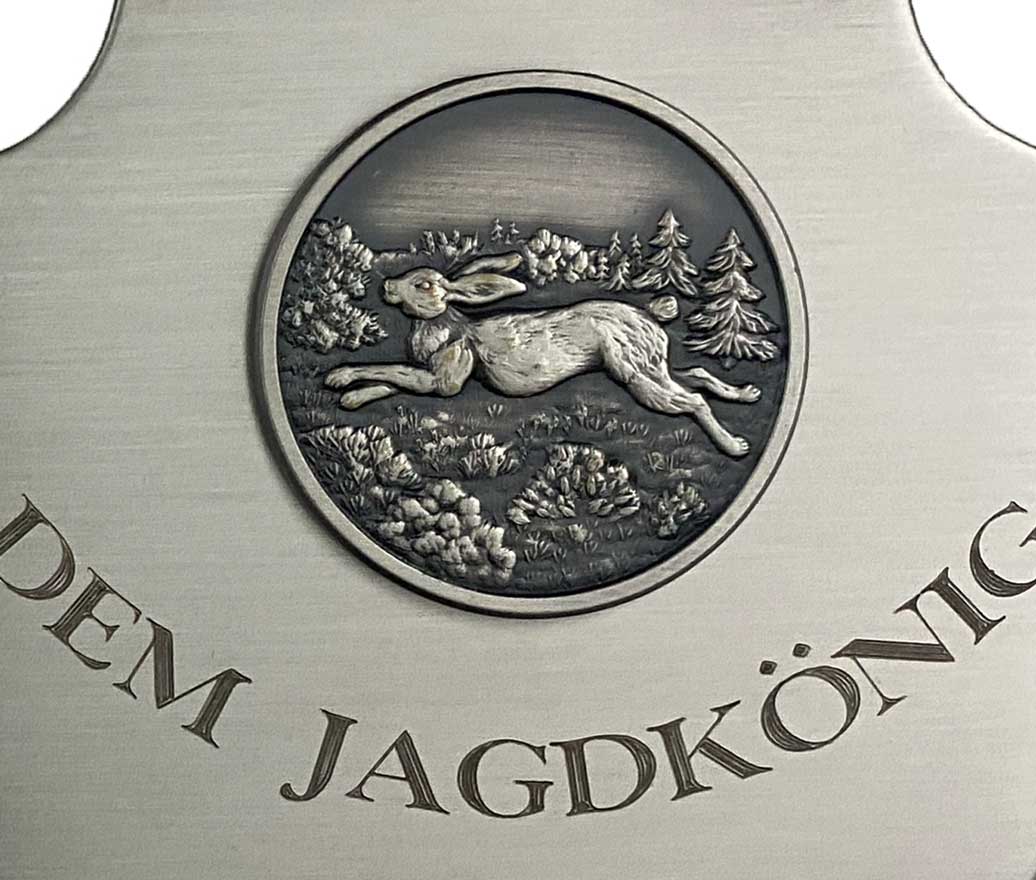 Jagd-/Königskette »Wappen« – Motiv Hase