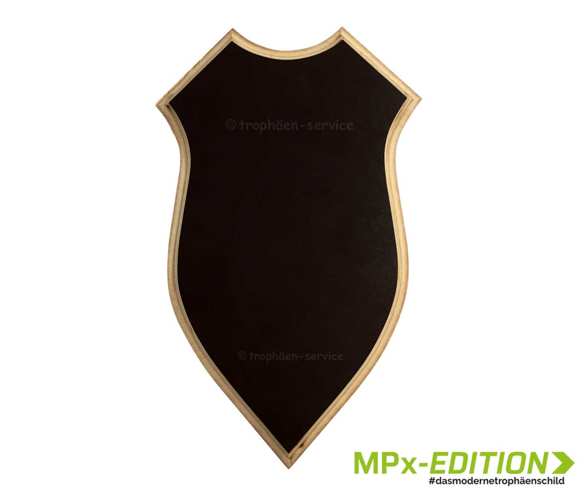 MPx-EDITION – Trophäenschild für Rehbock in Wappenform